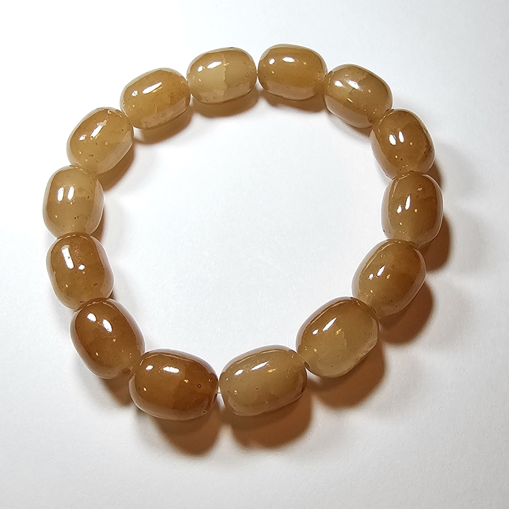 Chic Tan Beaded Bracelet